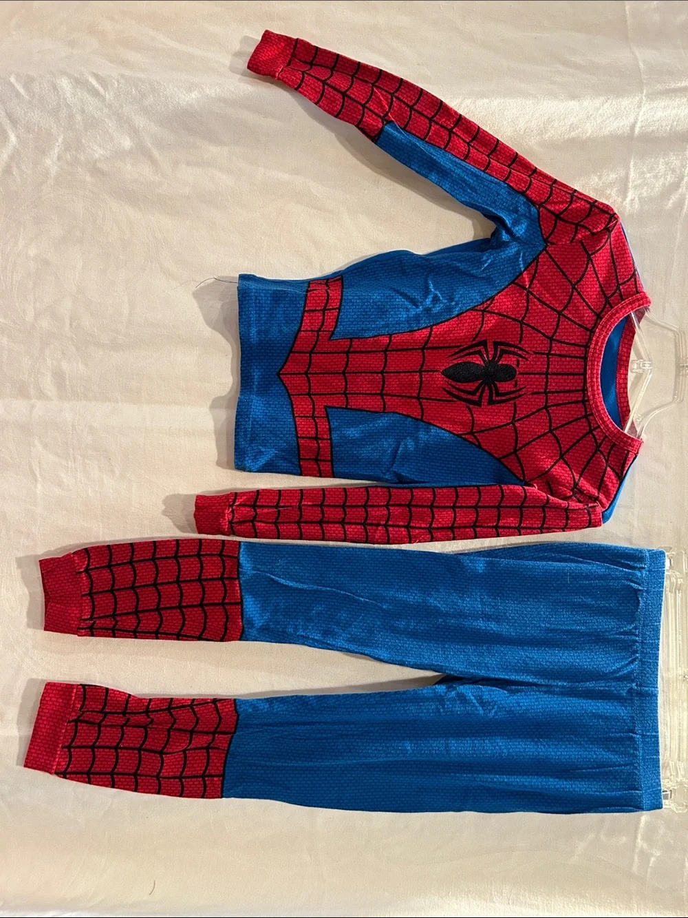 Disney Red and Blue Spider Man Pajama Set